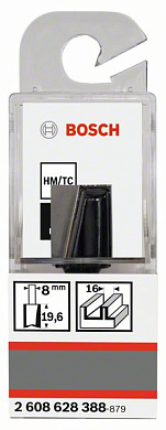 Фреза пазовая 8xD16xL51/20 мм, Bosch 2608628388