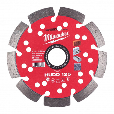 Алмазный диск HUDD 125 мм Milwaukee 4932399820