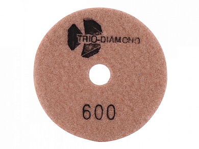 Алмазный гибкий шлифкруг ''Черепашка'' 100 P600 мокрая шл. Trio-Diamond 340600