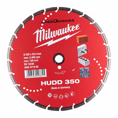 Алмазный диск HUDD 350 мм Milwaukee 4932471985