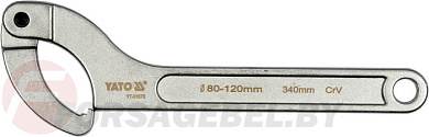 Радиусный разводной ключ с язычком 80-120 мм. Yato YT-01673