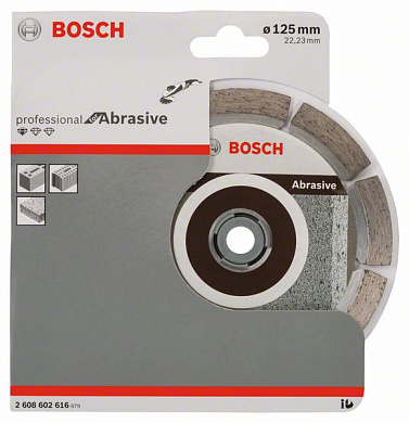 Алмазный круг Standard for Abrasive 125x22,23 мм BOSCH (2608602616)