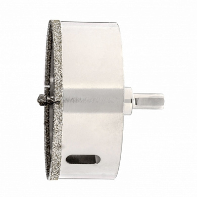 Сверло алмазное по керамограниту, 105х67 мм, трехгранный хвостовик Matrix 726903