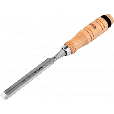 Стамеска полукруглая 19 мм деревянная ручка Yato YT-62825