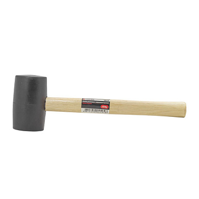 Киянка резиновая с деревянной ручкой Ø55 мм 450 гр. Forsage F-1803160