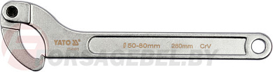 Радиусный разводной ключ с язычком 50-80 мм. Yato YT-01672