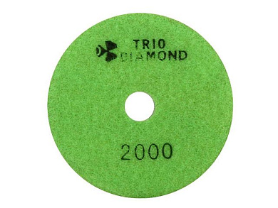 Алмазный гибкий шлифкруг ''Черепашка'' 100 P2000 мокрая шл. Trio-Diamond 342000