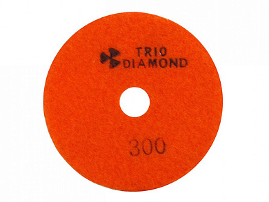 Алмазный гибкий шлифкруг ''Черепашка'' 100 P300 мокрая шл. Trio-Diamond 340300