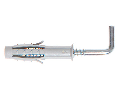 Дюбель с С-образным крючком 12х60 мм (10 шт в пласт. конт.) Starfix SMP2-24638-10