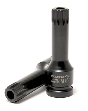 Ударная головка-бита SPLINE 12-лучевая M14 1/2'' 78 мм RockForce RF-24807814