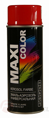 Аэрозольная эмаль 400 мл. RAL 9005 (Чёрный янтарь) MAXI color 9005MX