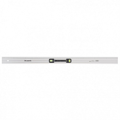 Линейка-уровень, 1000 мм., металлическая, пластмассовая ручка 2 глазка Matrix Master 30577