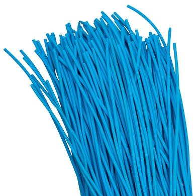 Термоусаживаемая трубка ТУТ нг 2/1 синяя в отрезках по 1 м EKF PROxima tut-2-g-1m