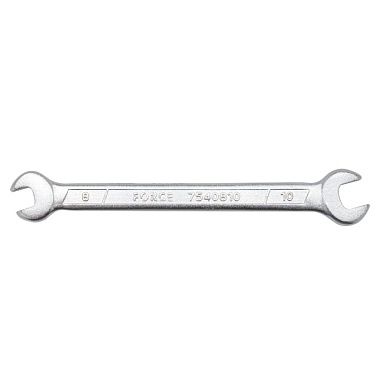 Гаечный рожковый ключ 8X10 мм. Forsage F-7540810