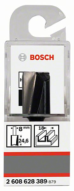 Фреза пазовая 8xD18xL56/25 мм, Bosch 2608628389