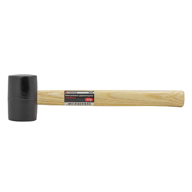 Киянка резиновая с деревянной ручкой Ø48 мм 230 гр. Forsage F-180380