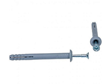 Дюбель-гвоздь 6х60 мм полипропилен гриб 10 шт в зип-локе Starfix SMZ2-82218-10