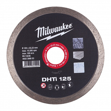 Алмазный диск DHTi 125 мм Milwaukee 4932399553