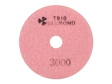 Алмазный гибкий шлифкруг ''Черепашка'' 100 P3000 мокрая шл. Trio-Diamond 343000