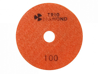 Алмазный гибкий шлифкруг ''Черепашка'' 100 P100 мокрая шл. Trio-Diamond 340100