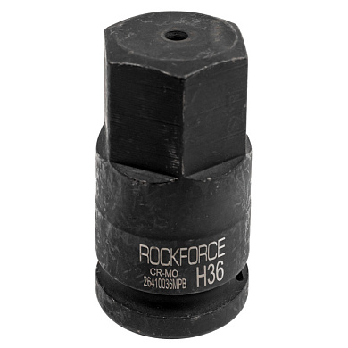 Головка-бита ударная HEX (6-гр) H36 3/4" RockForce RF-26410036MPB