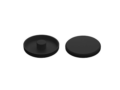 Заглушка для анкера рамного 10 мм, декоративная черная, 1000 шт в пакете, Starfix SM-01259-1000
