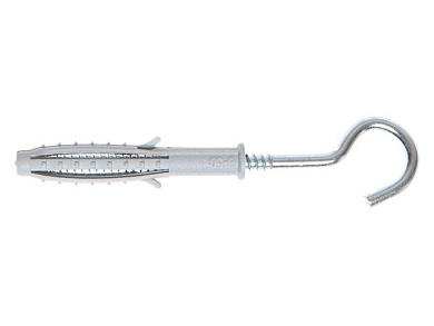 Дюбель с С-образным крючком 10х50 мм 2 шт в зип-локе Starfix SMZ1-22628-2