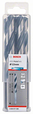 Сверло по металлу 13x151 мм, 5 шт., HSS PointTeQ Bosch 2608577298