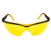 Очки защитные, поликарбонат, желтые, покрытие super, мягкий носоупор, регулировка дужек PIT MSG-402