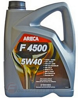 Моторное масло синтетическое F4500 5W-40 4 л.