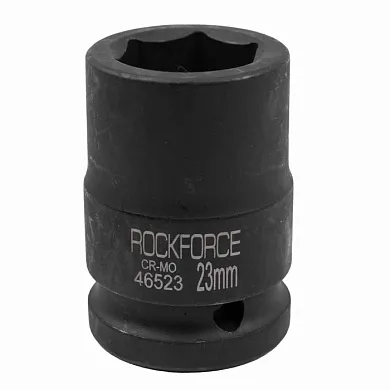 Ударная торцевая головка 23 мм 6-гр. 3/4'' RockForce RF-46523