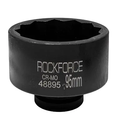 Головка ударная 1'', 95 мм, 12-гр. RockForce RF-48895