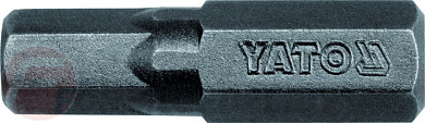 Бита HEX H7x30 мм, 1/4'', 50 шт. AISI S2 Yato YT-7922