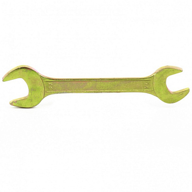 Рожковый ключ 24х27 мм. желтый цинк СИБРТЕХ 14314