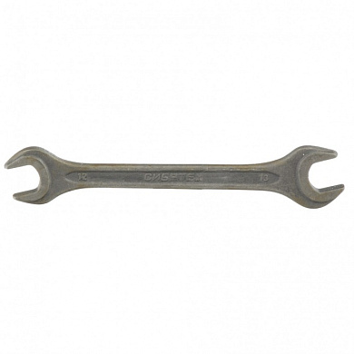 Рожковый ключ 12x13 мм. фосфатированный, ГОСТ 2839 Сибртех 14324
