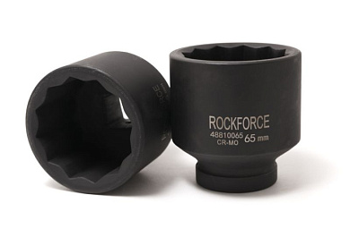 Глубокая ударная головка 120 мм. 12-гр. 1'' RockForce RF-488100120