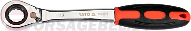Ключ накидной с трещоткой 13 мм. CrV Yato YT-02375
