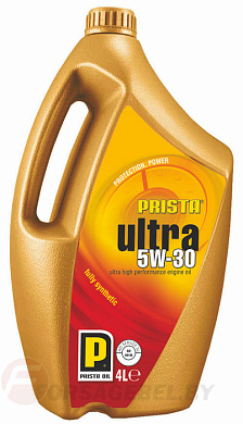 Моторное масло синтетическое PRISTA ULTRA 5W-30 4 л.
