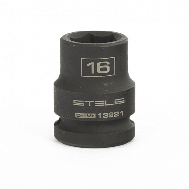 Ударная головка 16 мм. 6-гр. 1/2'' STELS 13921