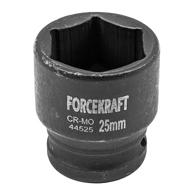 Ударная торцевая головка 25 мм. 6-гр. 1/2'' ForceKraft FK-44525