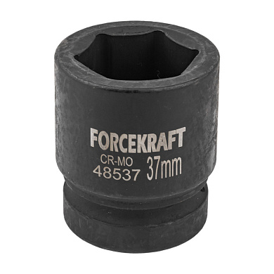 Головка ударная 1'', 37 мм, 6-гр. ForceKraft FK-48537