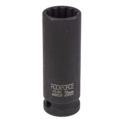 Головка ударная глубокая 20 мм, 12-гр., 1/2" RockForce RF-4488520