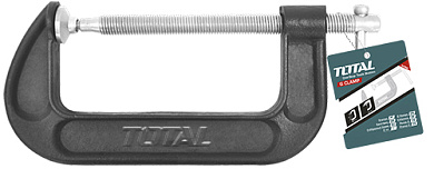 Струбцина G-образная 100 мм TOTAL THT13141