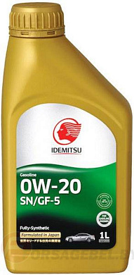 Моторное масло синтетическое IDEMITSU SN/GF-5 0W-20 F-S 1 л.
