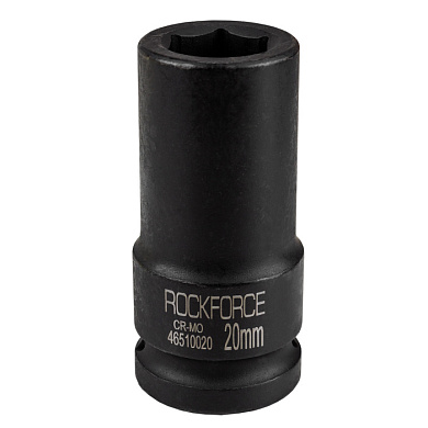 Головка ударная глубокая 3/4'', 20 мм, 6-гр. RockForce RF-46510020
