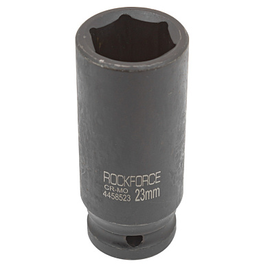 Головка ударная глубокая 1/2", 23 мм, 6-гр. RockForce RF-4458523