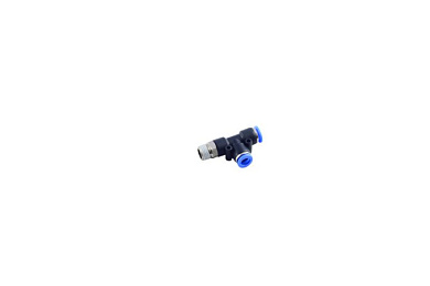 Фитинг Т-образный для пластиковыx трубок 6 мм. с наружной резьбой 1/4'' RockForce RF-SPD06-02