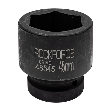 Головка ударная 1'', 45 мм, 6-гр. RockForce RF-48545