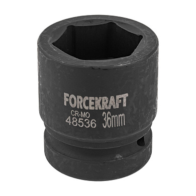 Головка ударная 1'', 36 мм, 6-гр. ForceKraft FK-48536