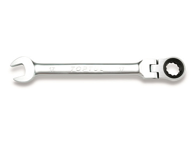 Ключ комбинированный 10мм с поворотной трещоткой Toptul AOAD1010